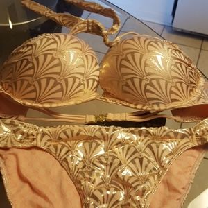 VS Vintage heavily padded swimsuit